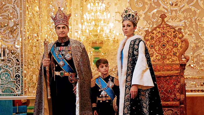 محمدرضا شاه و فرح 