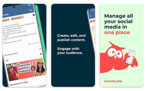 اپلیکیشن Hootsuite هوت سوییت