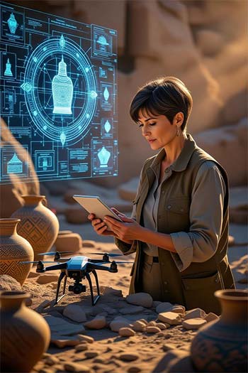 باستان شناسان و هوش مصنوعی 